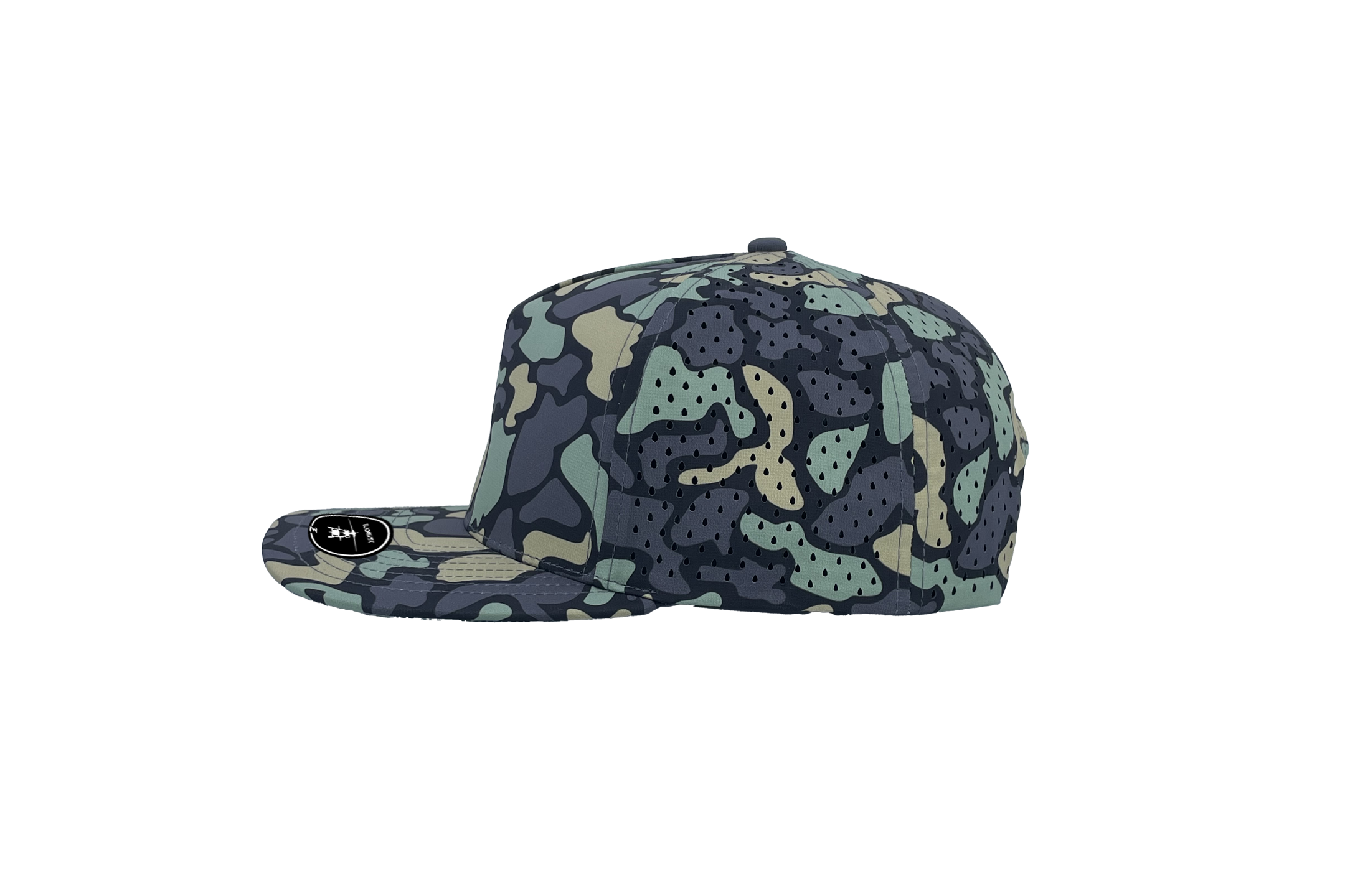 Custom Hat Blackhawk Dino Camo side