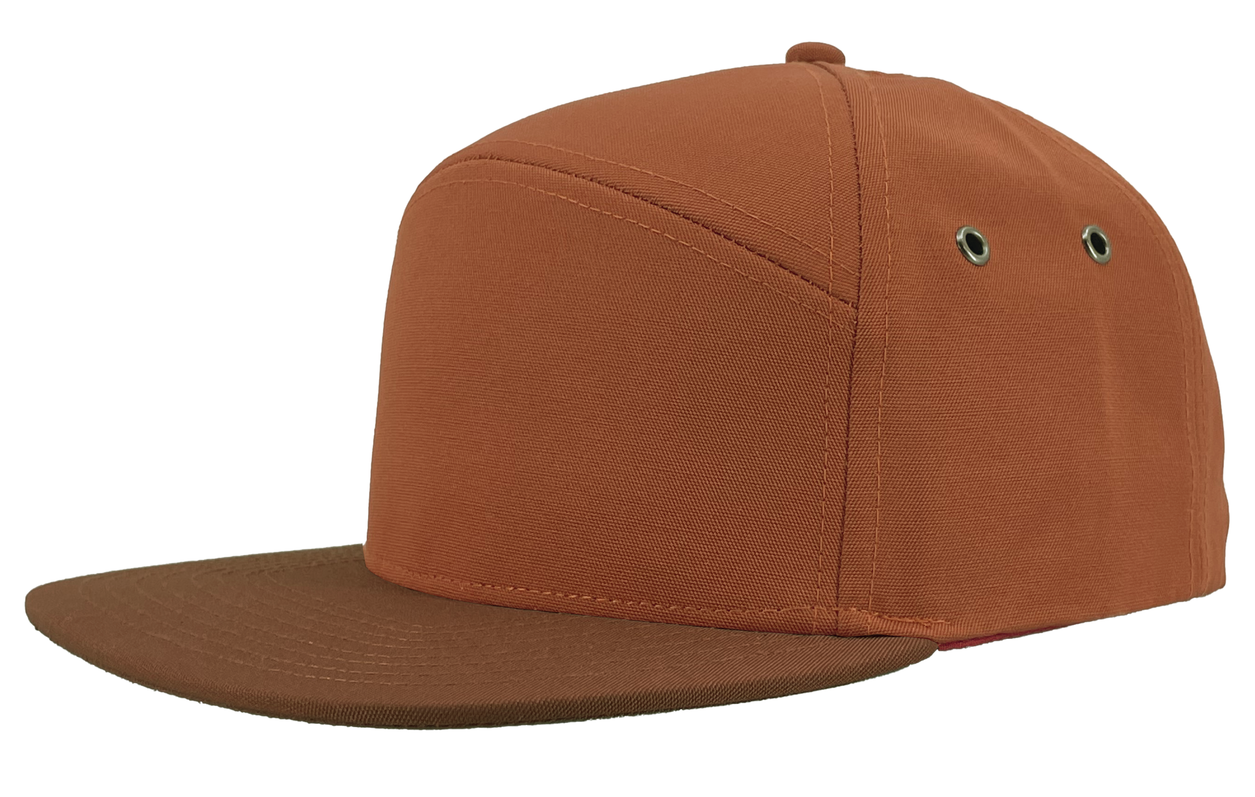 Custom Hat Gunny Burnt Orange Slant View