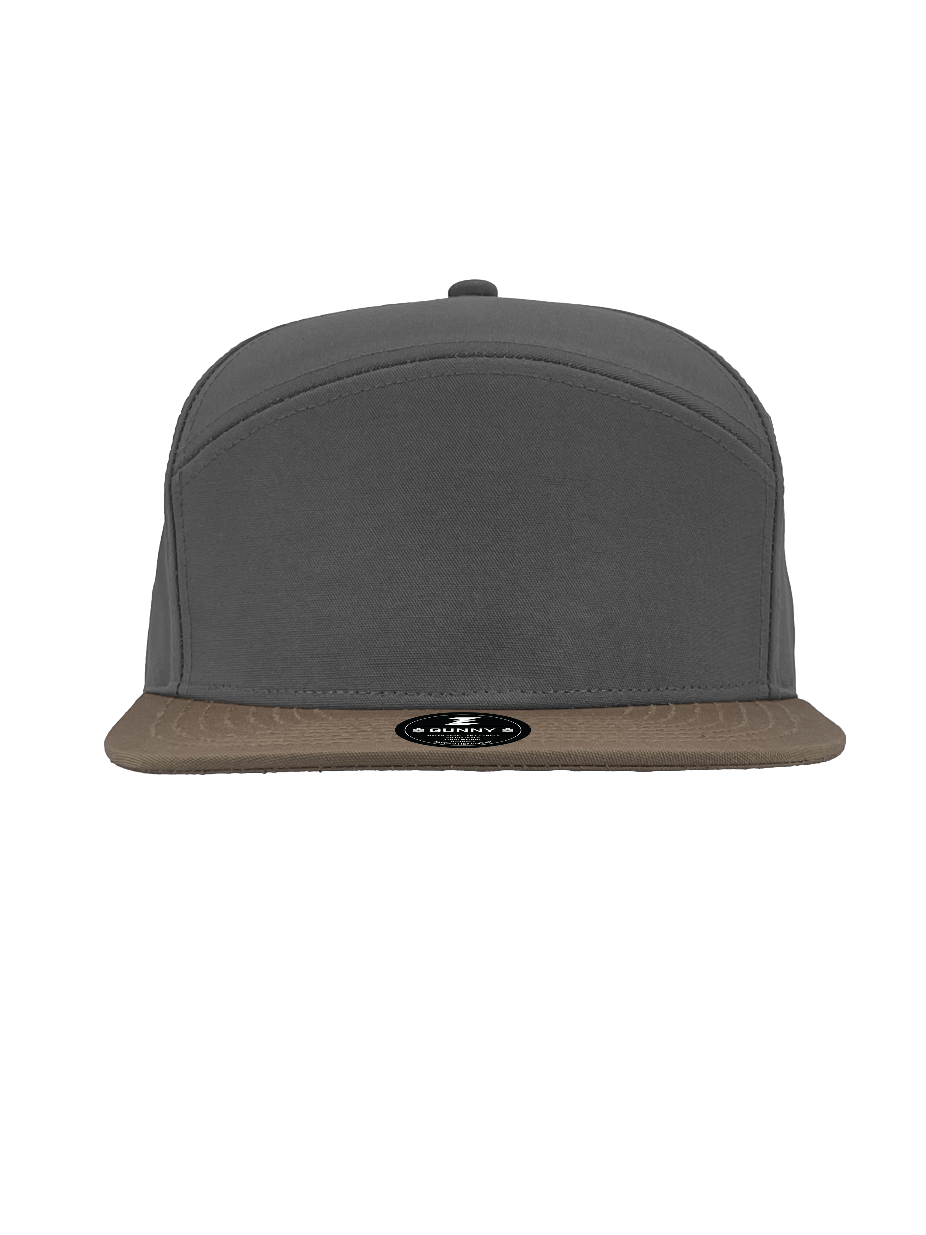 Custom Hat Gunny Charcoal Brown front