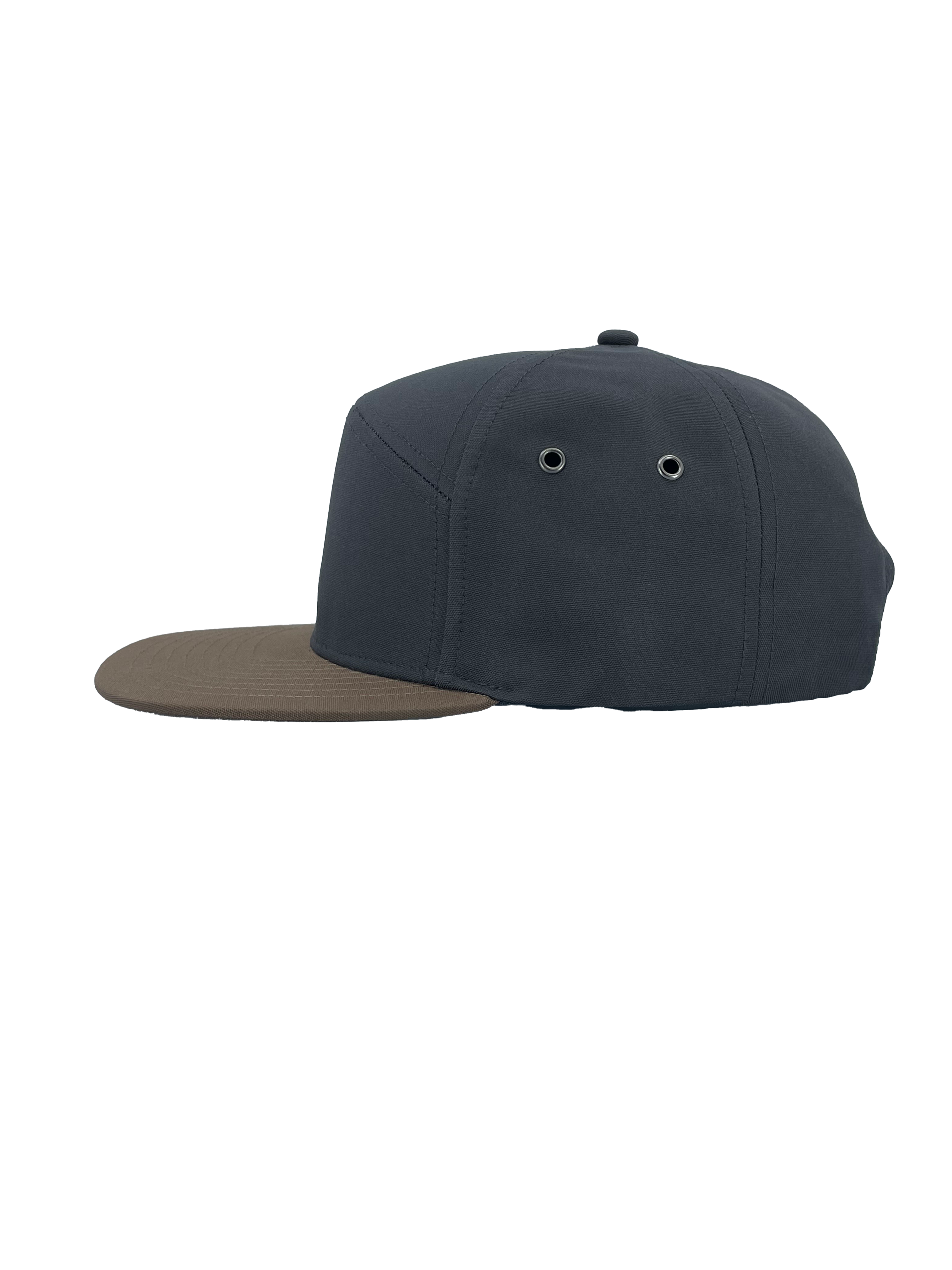 Custom Hat Gunny Charcoal Brown side