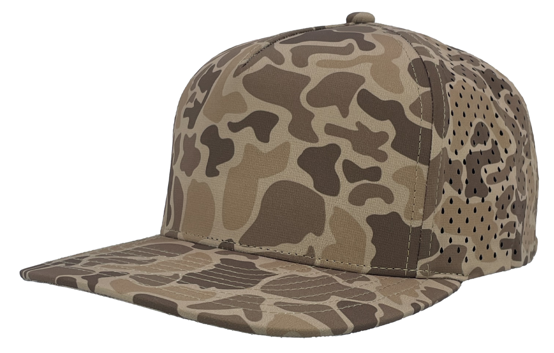 5 panel custom hat blackhawk brown camo