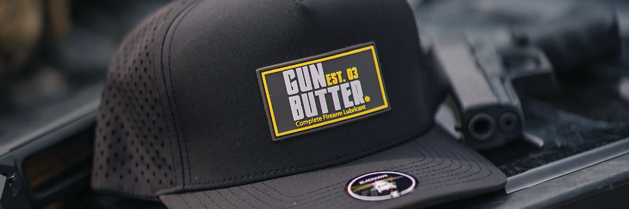 Gun Butter Custom Hat Black Blackhawk