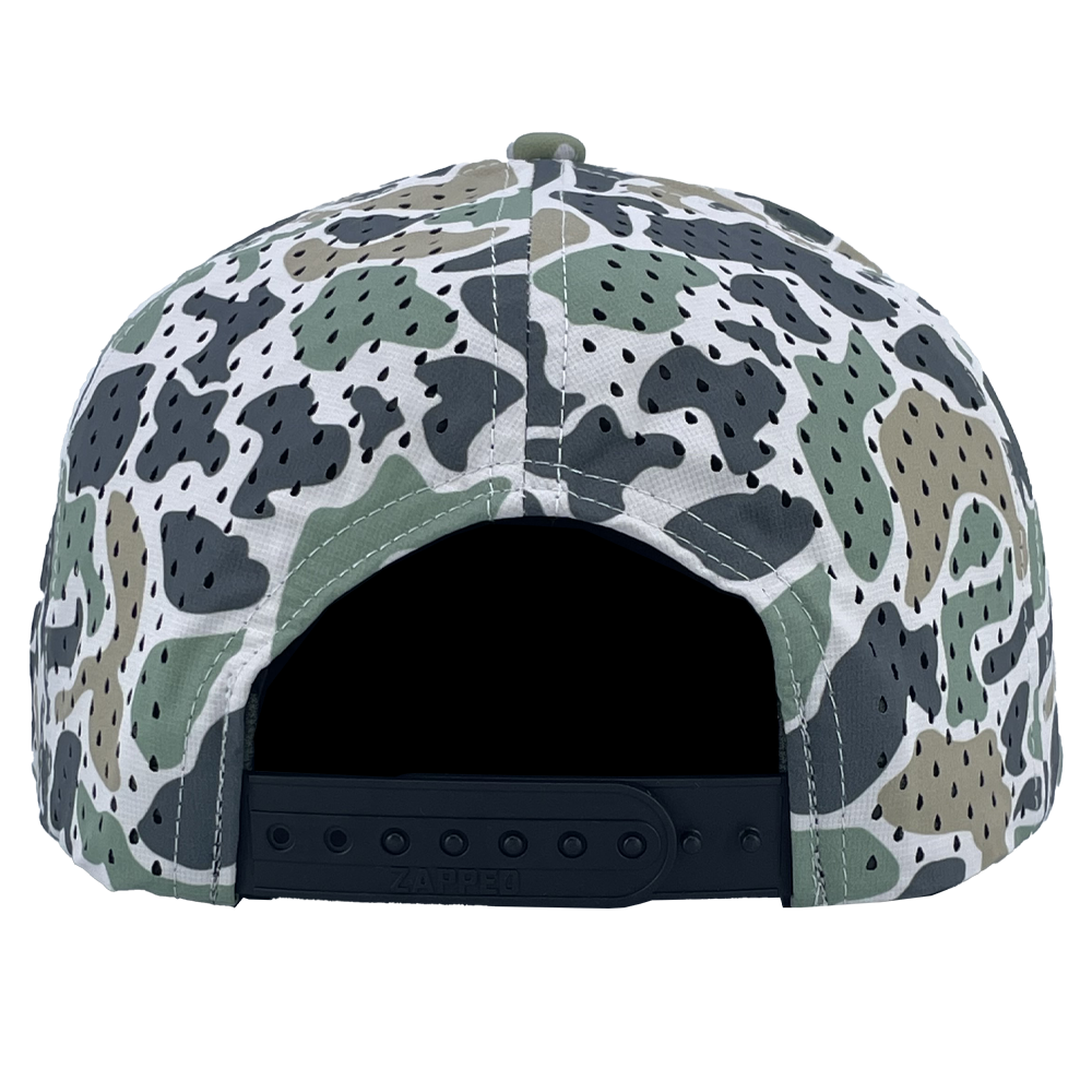 Jungle camo osprey custom hat back