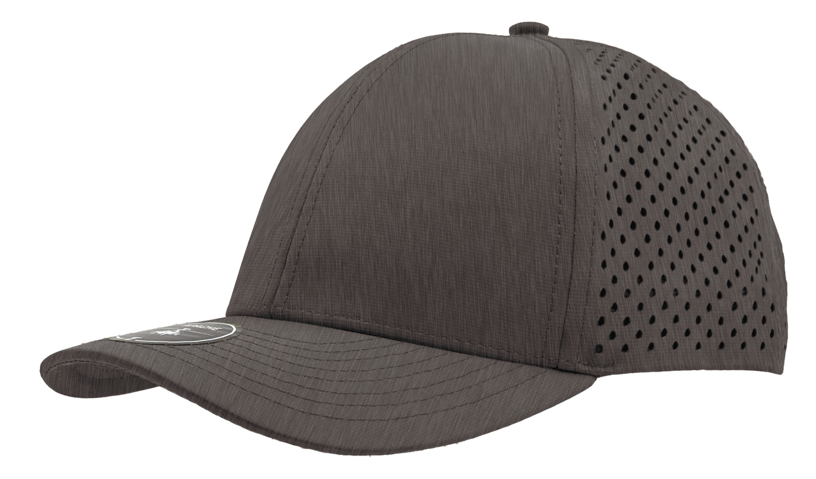 custom hat apache slant view graphite grey