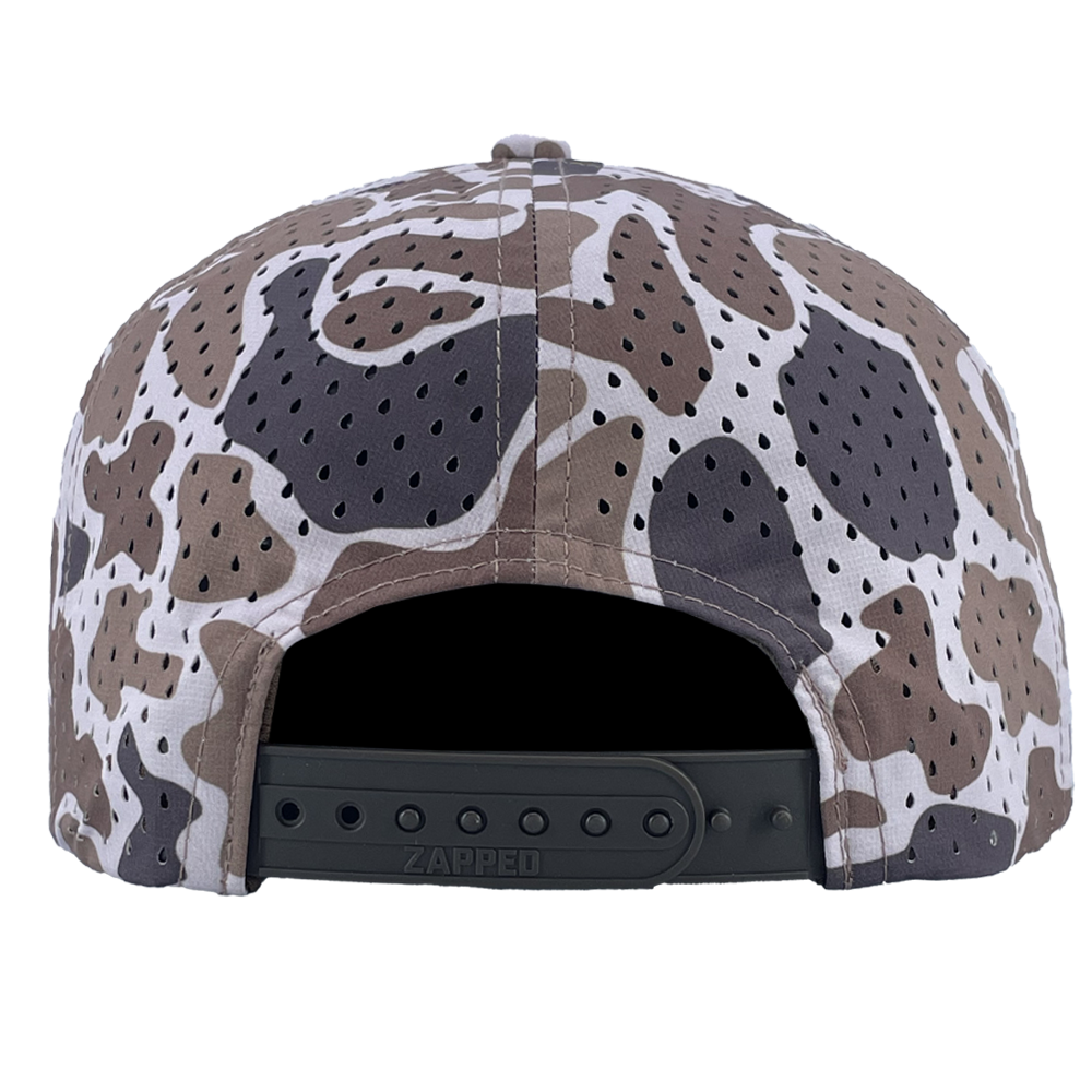 custom hat duck camo blackhawk back