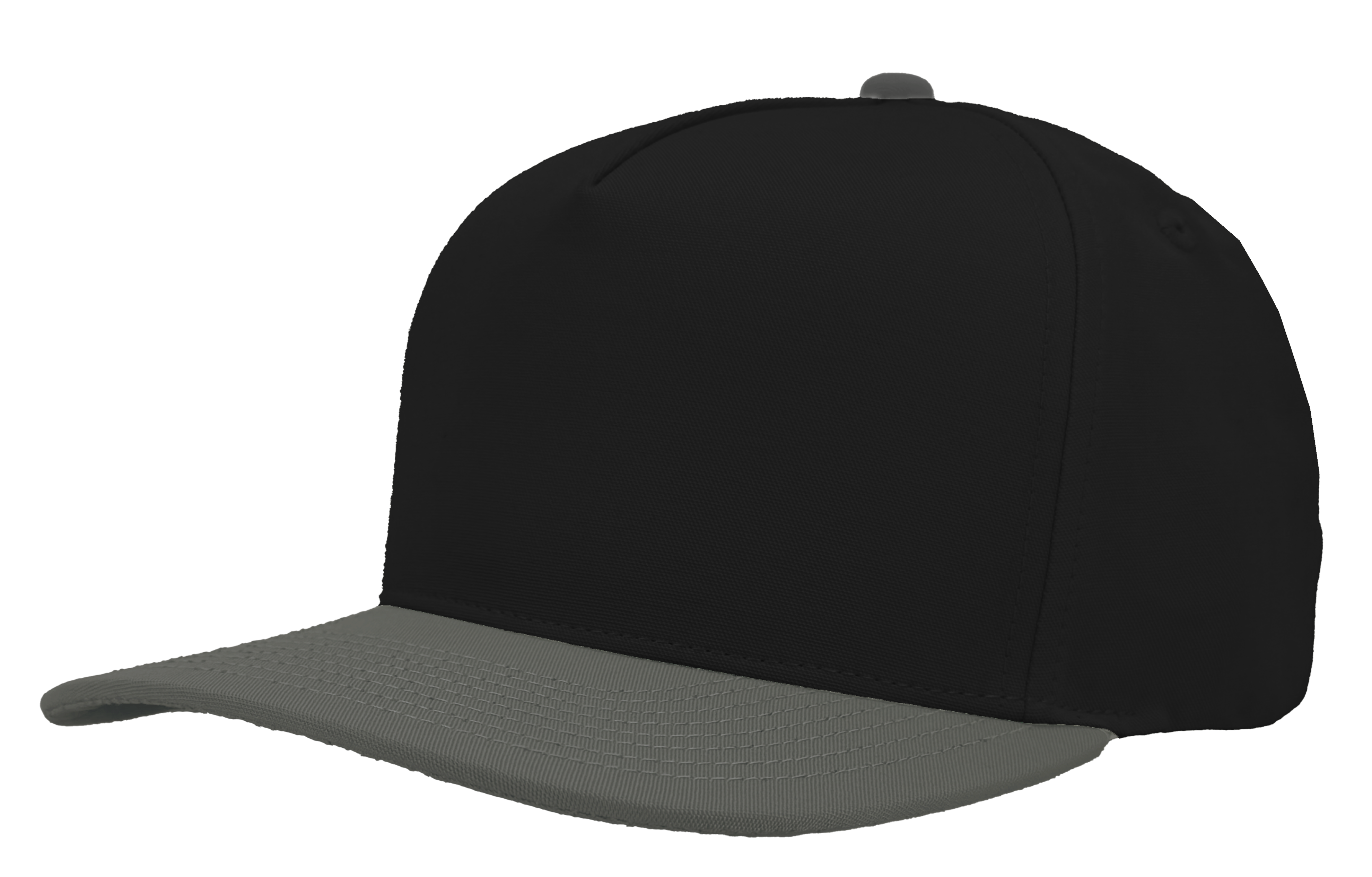 custom hat patriot black grey slant view