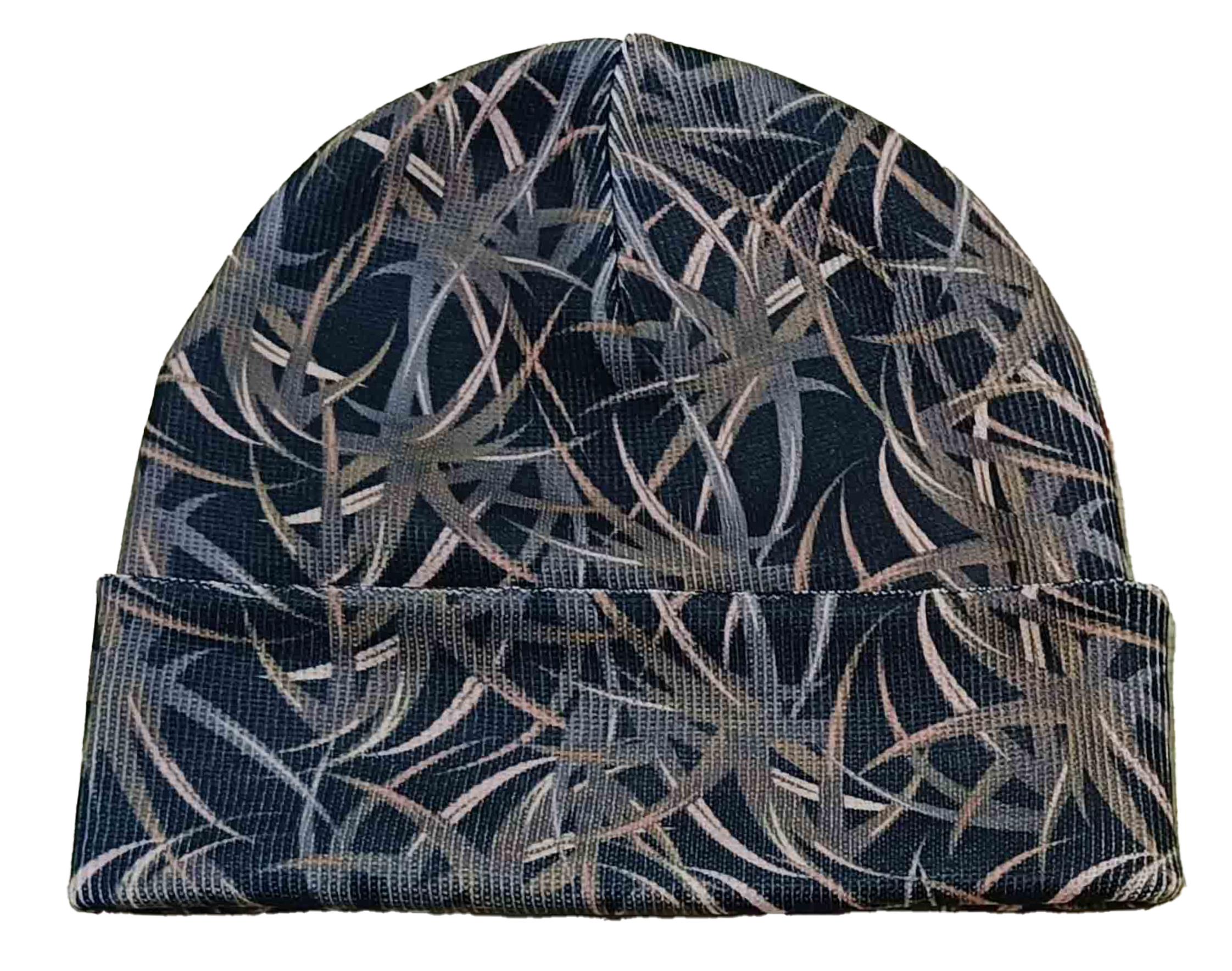 Pattern cuff Beanies Blank