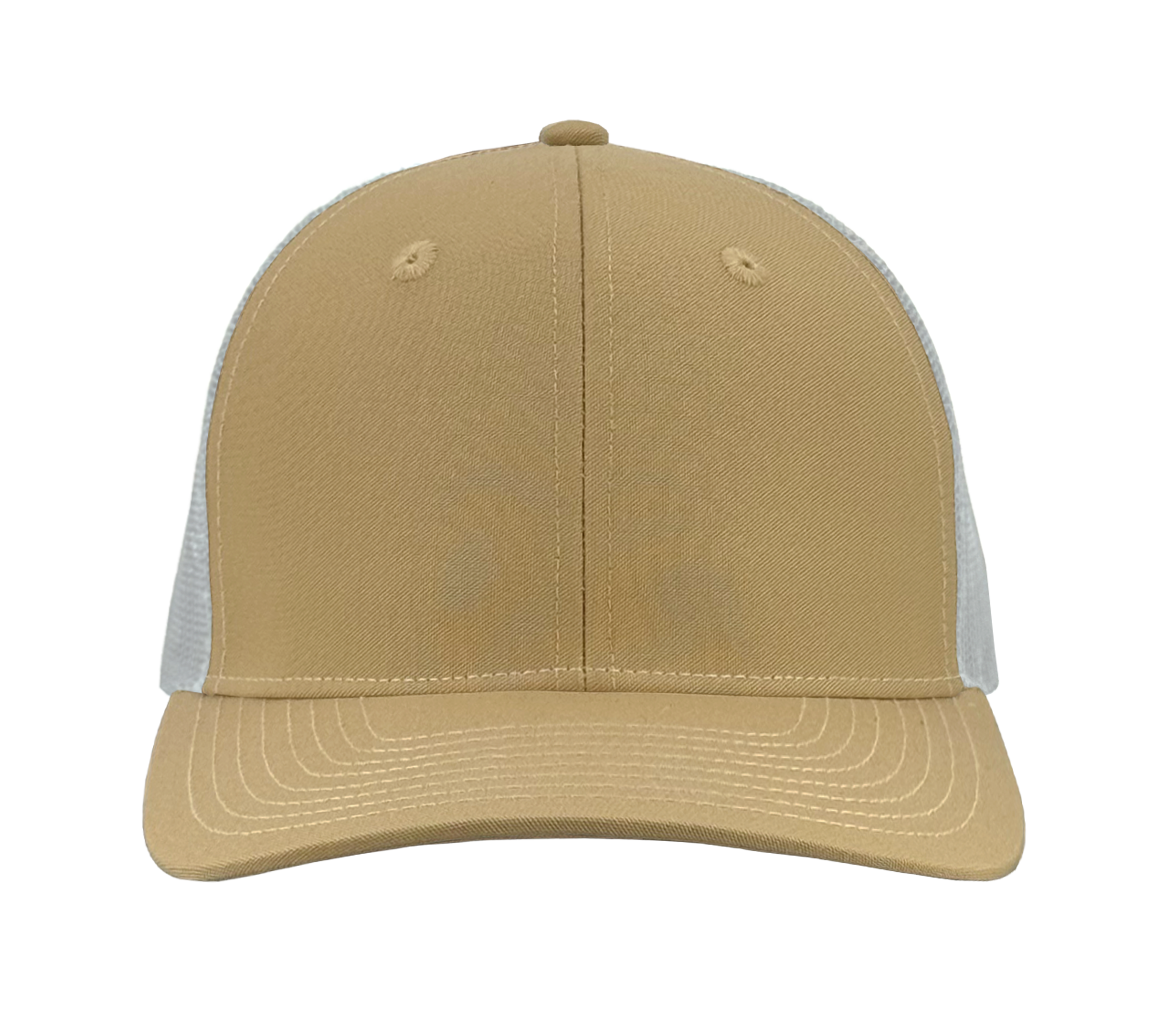 Khaki white richardson 112 equivalent zapped headwear warrior