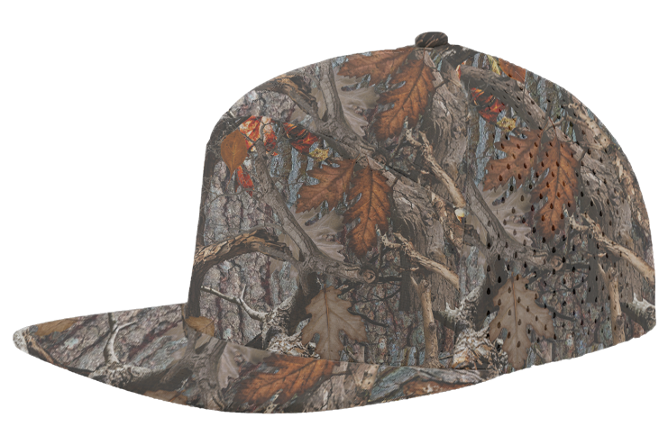 oak camo osprey 7 panel snapback hat