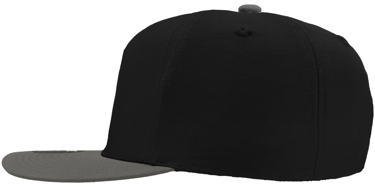 patriot custom hat  black-greybill_side