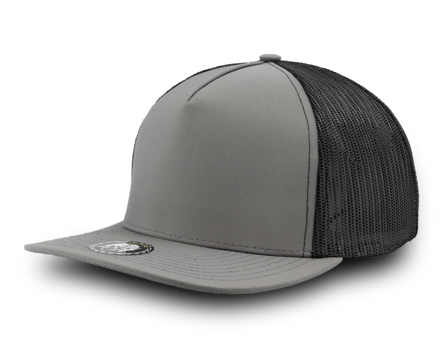 Custom Hat MARINE-Water Repellent hat-Zapped Headwear-Charcoal-Black-Zapped Headwear